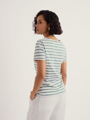 ブルー - Seasalt コーンウォール セーラー Tシャツ - 画像 2 / 5