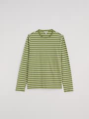 Seasalt Cornwall Mint Green Sailor Shirt With Crew Neck - Image 4 of 5