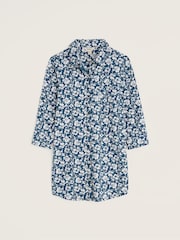 Seasalt Cornwall Blue 3/4 Dove Plant Tunic - Image 4 of 5