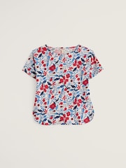 Seasalt Cornwall Chalk White Bryher View T-Shirt - Image 4 of 5