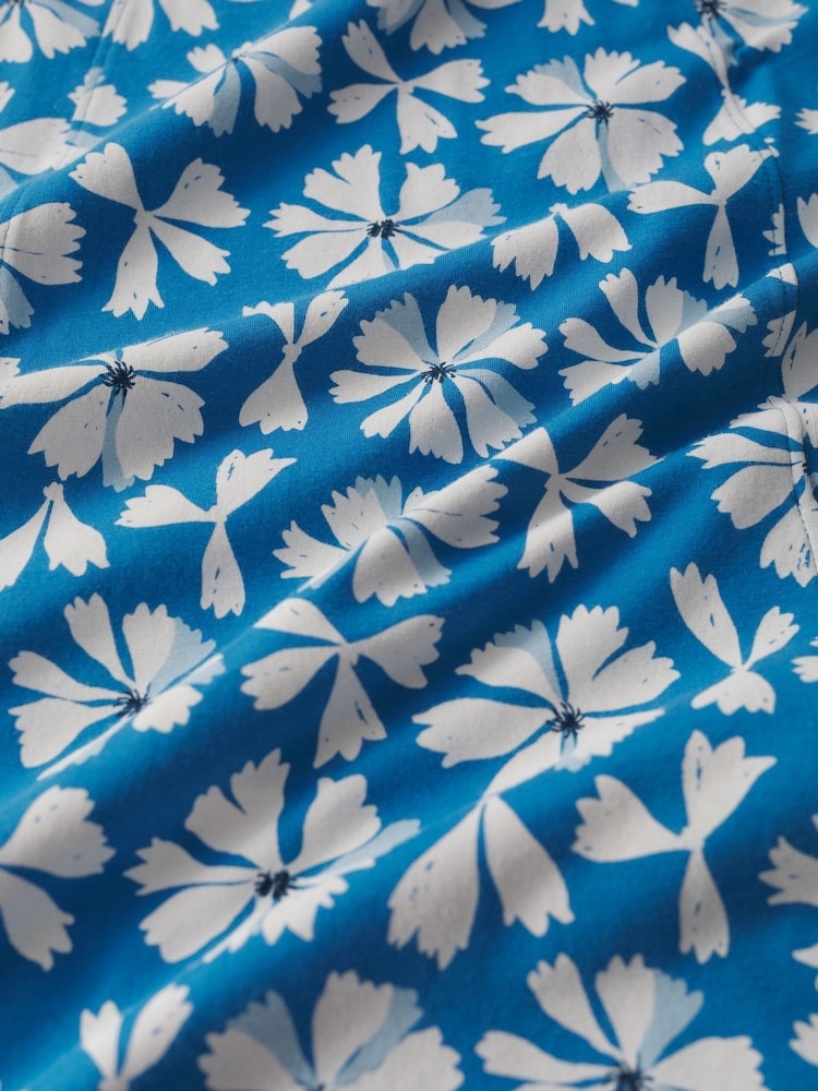 Seasalt Cornwall Blue Screenprint Tunic - Image 5 of 5