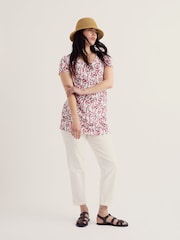 Seasalt Cornwall White Busy Lizzy Tunic - Image 2 of 5