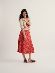 Seasalt Cornwall Red Petite Sun Gleam Dress - Image 1 of 5