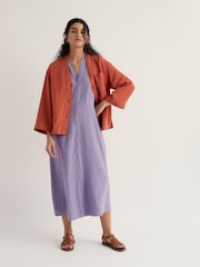 Seasalt Cornwall Orange Montol Jacket - Image 2 of 5
