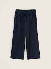 Seasalt Cornwall Blue Petite Tide Flow Crops - Image 4 of 5