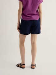 Seasalt Cornwall Blue Tide Flow Shorts - Image 3 of 5
