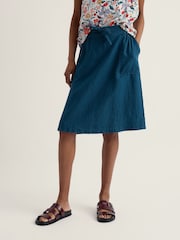 Seasalt Cornwall Blue Pepper Moth Skirt - Image 1 of 5