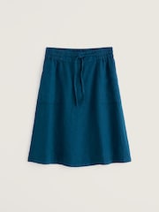 Seasalt Cornwall Blue Pepper Moth Skirt - Image 4 of 5