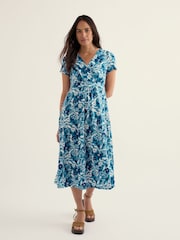 Seasalt Cornwall Sky Blue Chapelle Dress - Image 1 of 5