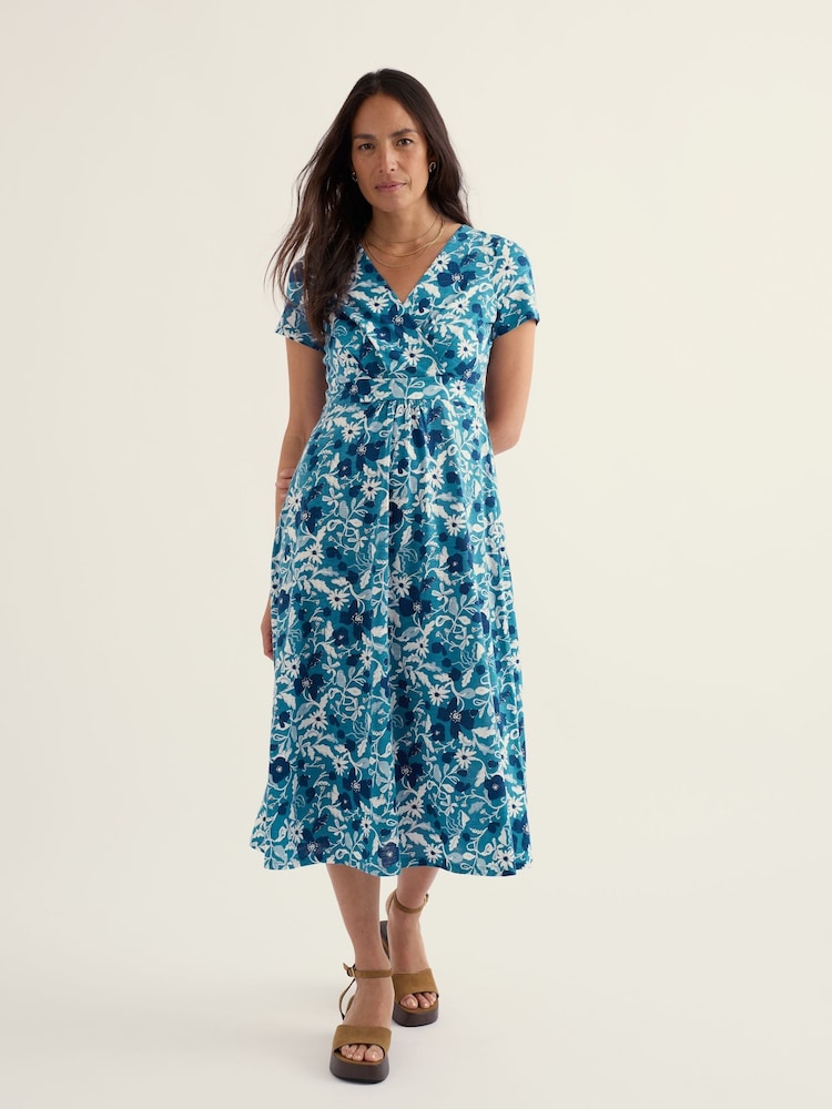 Seasalt Cornwall Sky Blue Chapelle Dress - Image 1 of 5