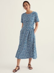 Seasalt Cornwall Light Blue Tilly Dress - Image 1 of 5