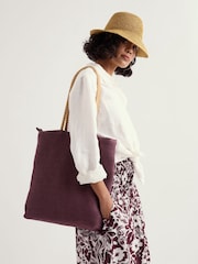 Seasalt Cornwall Brown Morwenna Tote Bag - Image 3 of 3