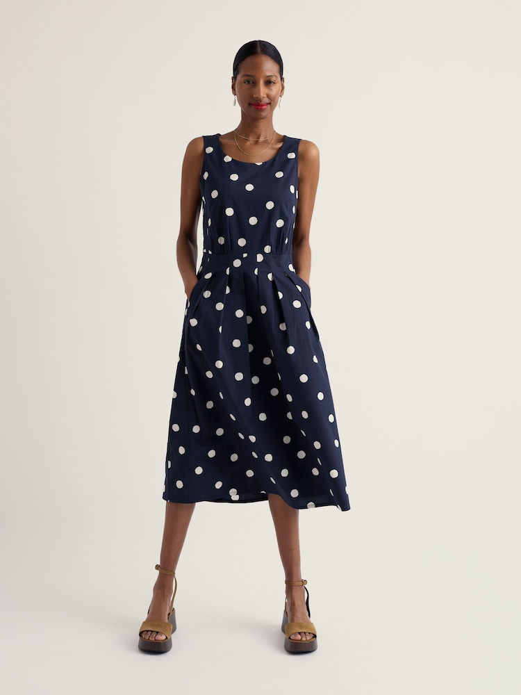 Seasalt Cornwall Blue Belle Dress - Image 1 of 5 Seasalt Cornwall Blue Belle Dress - Image 1 of 5