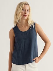 Seasalt Cornwall Blue Lighthouse Station Vest - Image 1 of 5