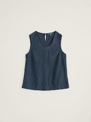 Seasalt Cornwall Blue Lighthouse Station Vest - Image 4 of 5
