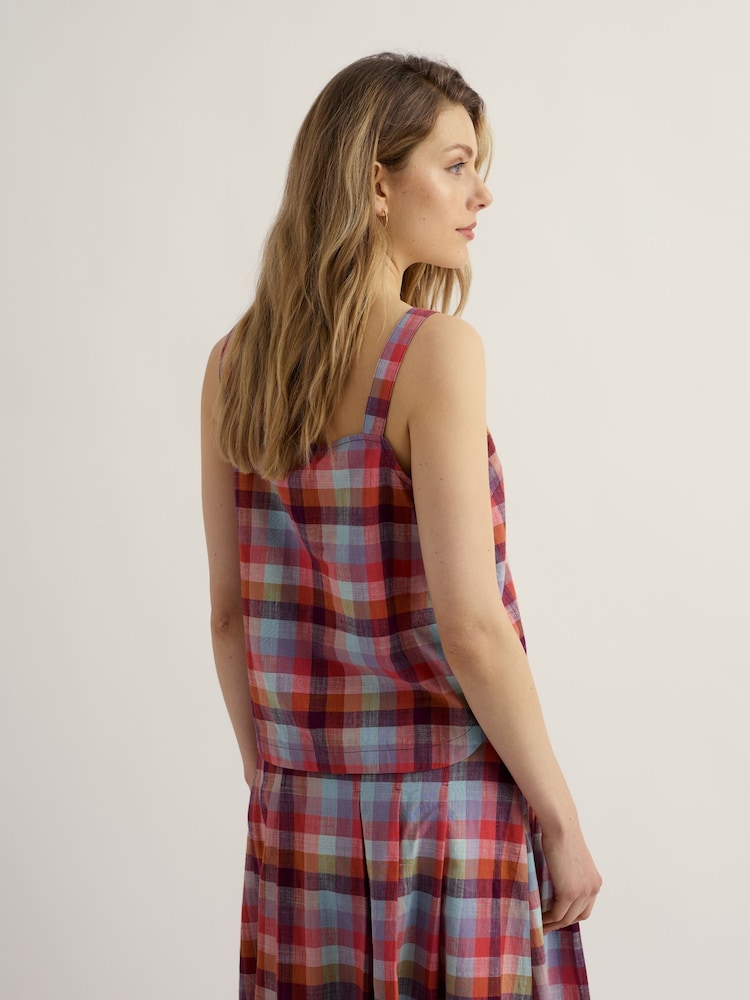 Seasalt Cornwall Orange Hare's Tail Vest - Image 2 of 5