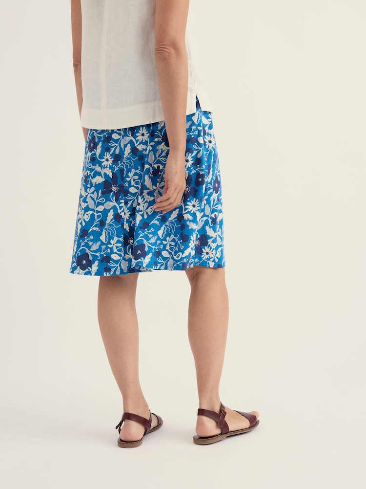 Seasalt Cornwall חצאית באורך הברך, דגם Rose - תמונה 2 מתוך 5