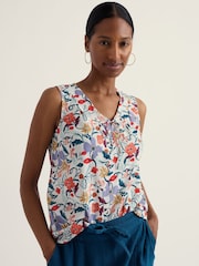 Seasalt Cornwall White Cobbs Well Top - Image 1 of 5