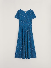 Azul brillante - Seasalt Cornwall Short Sleeve Veronica Dress - Imagen 4 de 5