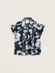 Seasalt Cornwall Blue Deep Lane Shirt - Image 4 of 5