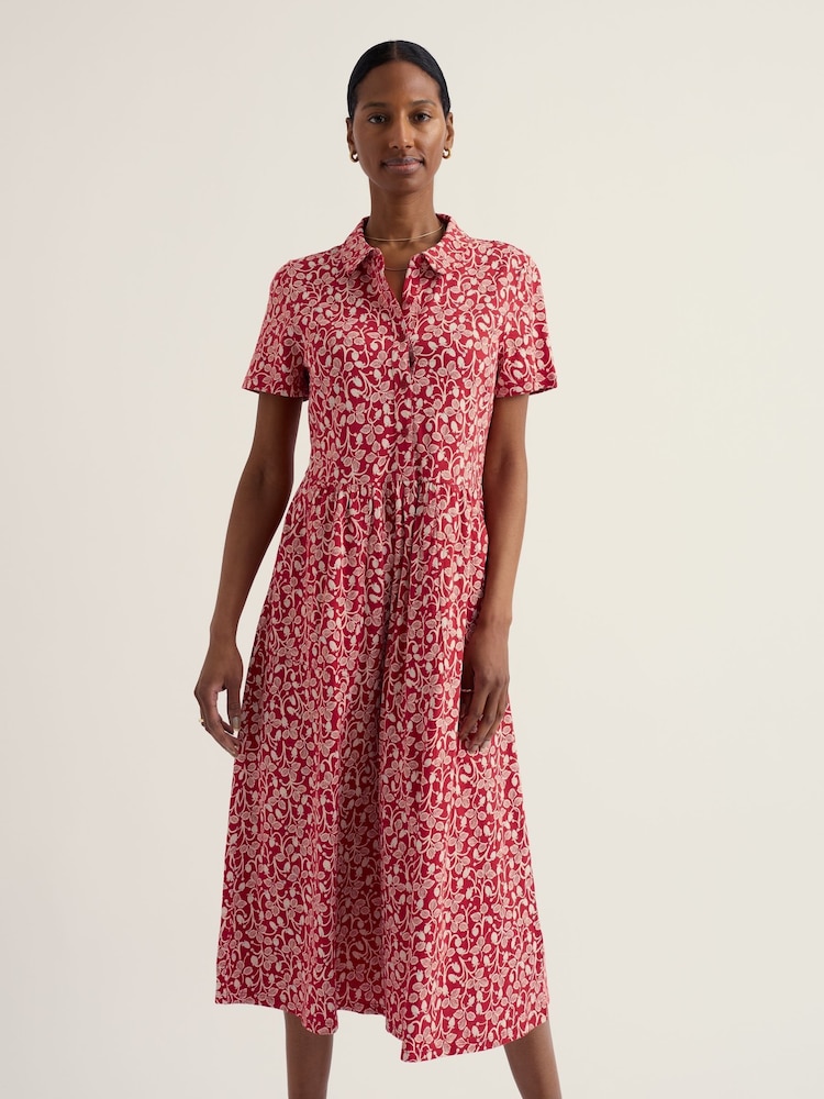 Seasalt Cornwall Red Petite Mainland Dress - Image 2 of 5
