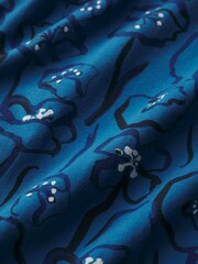 Seasalt Cornwall Bright Blue Tall Short Sleeve Veronica Dress - Image 5 of 5