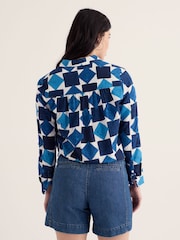 Seasalt Cornwall Blue Wren Flutter Shirt - Image 2 of 4