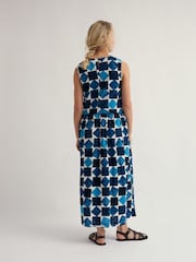 Seasalt Cornwall Blue Brouse Dress - Image 3 of 5