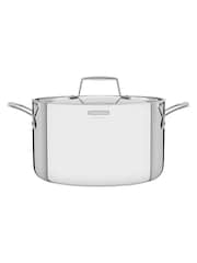 Tramontina Silver Grano 3-Ply Stainless Steel Deep Casserole 20cm - Image 2 of 6