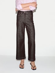 Jigsaw Tyne Cropped-Jeans mit weitem Bein - Bild 1 von 6