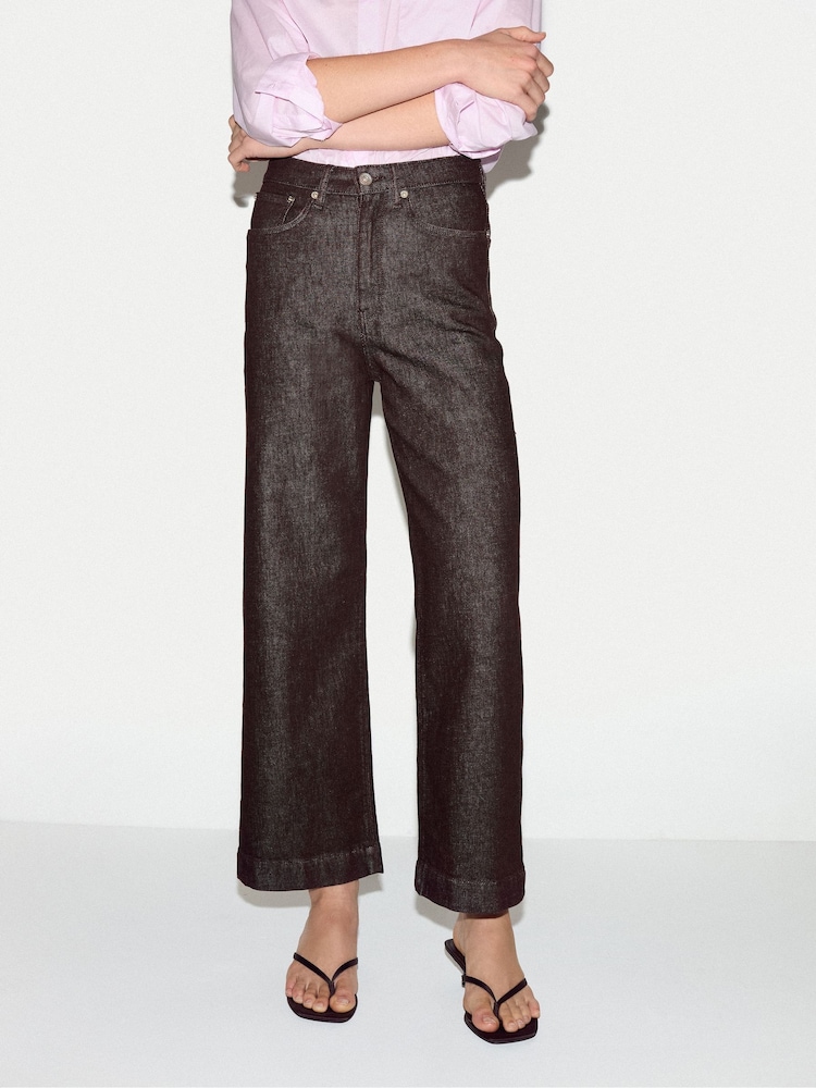 Jigsaw Tyne Cropped-Jeans mit weitem Bein - Bild 1 von 6