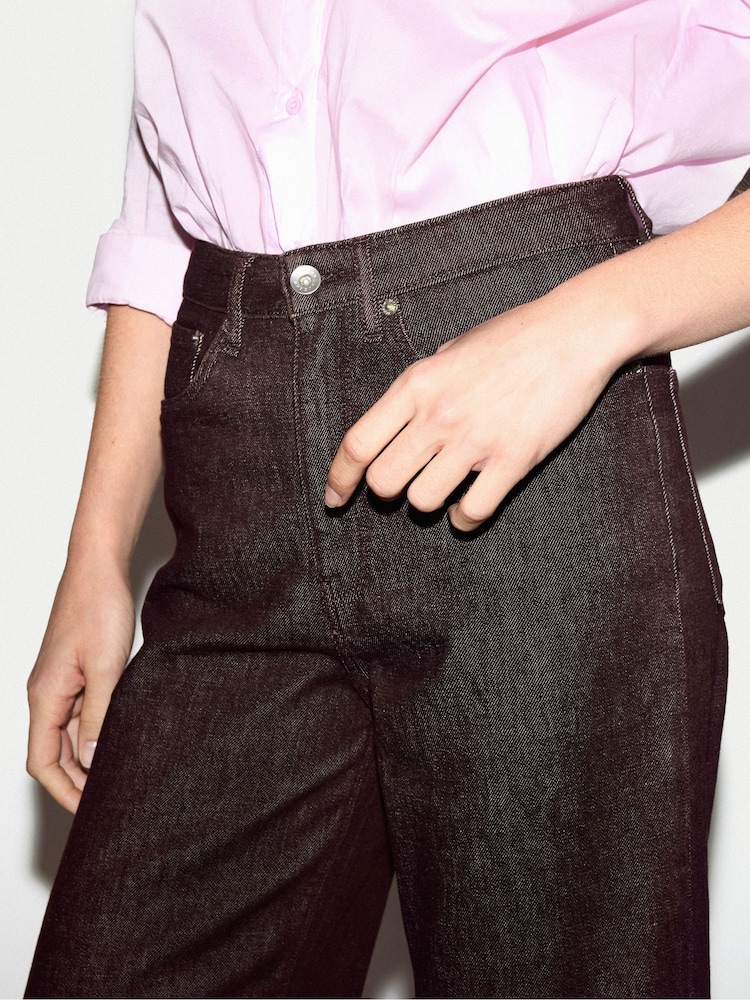 Jigsaw Tyne Cropped-Jeans mit weitem Bein - Bild 2 von 6