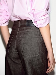 Jigsaw Tyne Cropped-Jeans mit weitem Bein - Bild 3 von 6