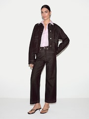 Jigsaw Tyne Cropped-Jeans mit weitem Bein - Bild 6 von 6