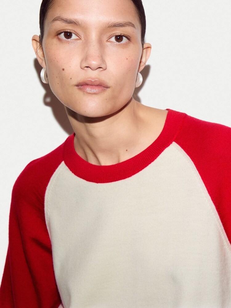 Jigsaw Merino Raglan Ss T-Shirt - Bild 2 von 5