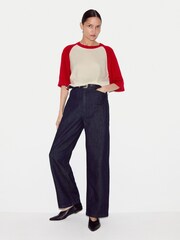 Jigsaw Merino Raglan Ss T-Shirt - Bild 3 von 5