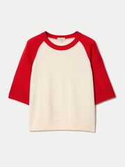 Jigsaw Merino Raglan Ss T-Shirt - Bild 5 von 5