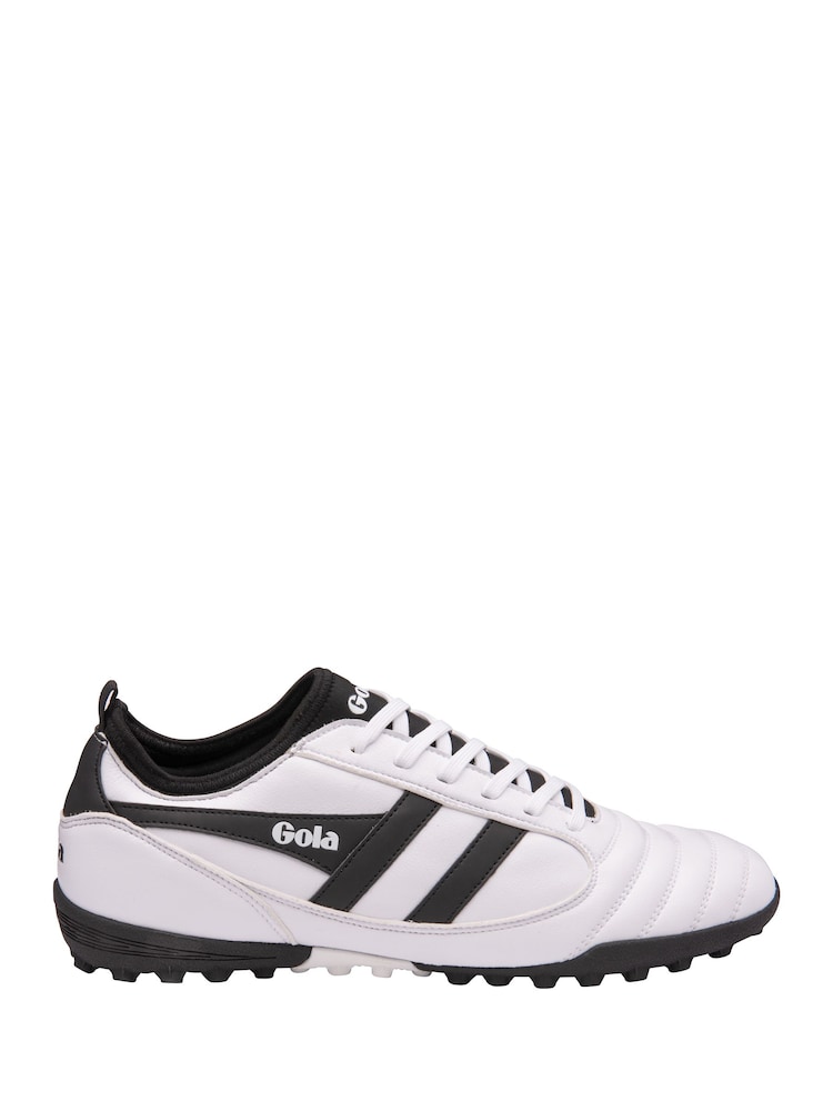 Gola White Ceptor Turf Microfibre Lace-Up Football Boots - Image 1 of 5