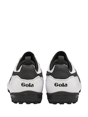 Gola White Ceptor Turf Microfibre Lace-Up Football Boots - Image 3 of 5