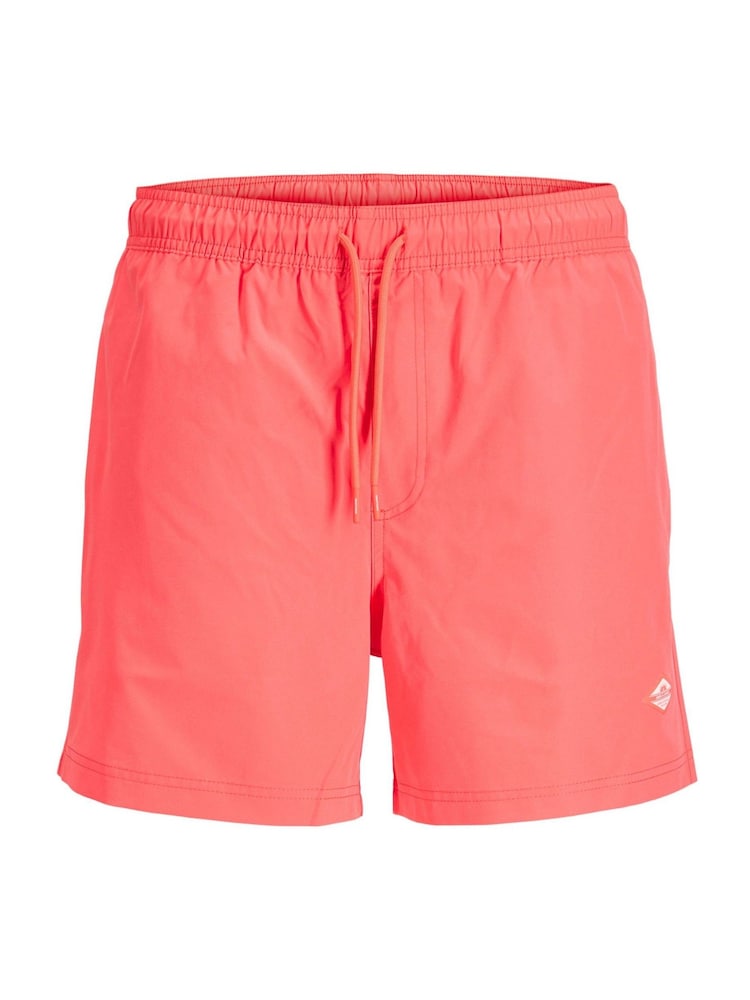 JACK & JONES Pink Swim Shorts - Image 1 of 7 JACK & JONES Pink Swim Shorts - Image 1 of 7