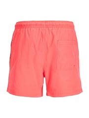 JACK & JONES Pink Swim Shorts - Image 7 of 7