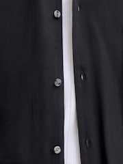 JACK & JONES Black Viscose Resort Shirt - Image 2 of 7