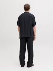 JACK & JONES Black Viscose Resort Shirt - Image 5 of 7