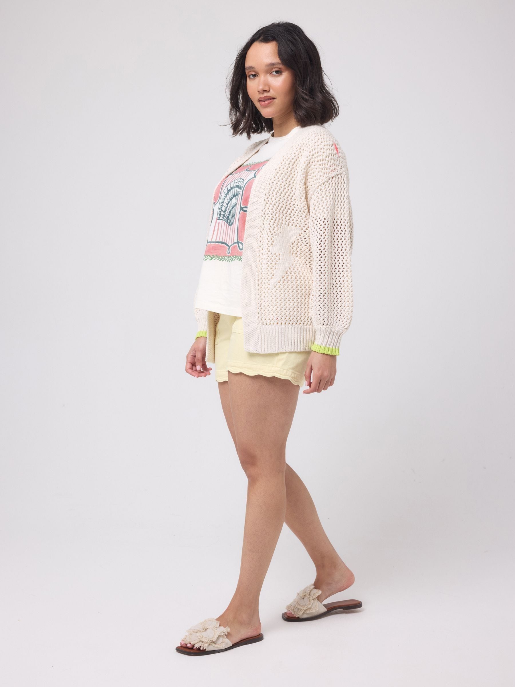 Buy SCAMP & DUDE Cream Star and Lightning Bolt Knitted Crochet