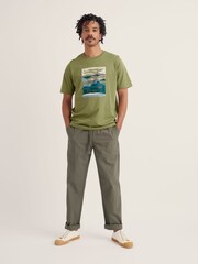Seasalt Cornwall Mint Green Midwatch T-Shirt - Image 2 of 5