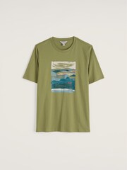 Seasalt Cornwall Mint Green Midwatch T-Shirt - Image 4 of 5