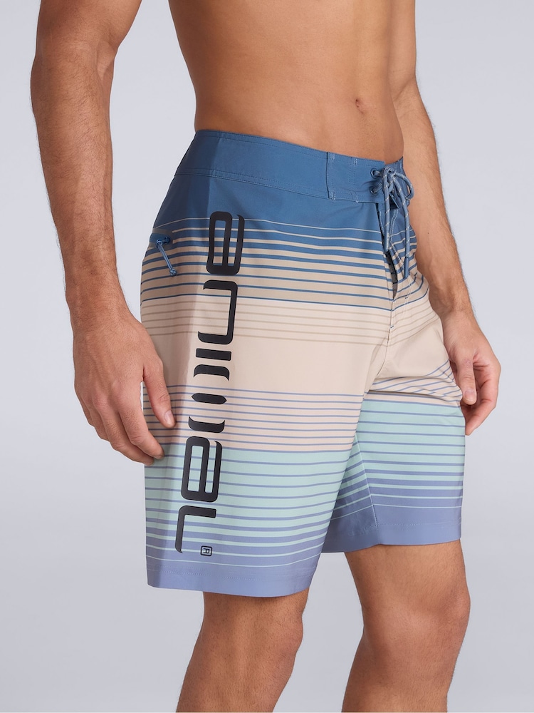 Animal Purple Brett Mens UV Max Board shorts - Image 1 of 4