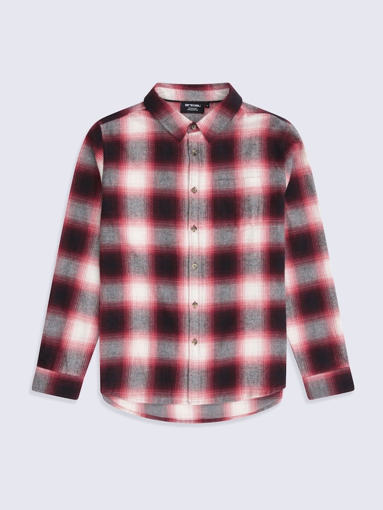 Animal Red Cove Flannel Shirt - Image 1 of 5