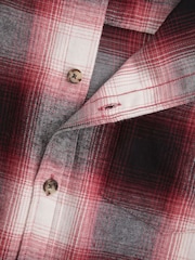 Animal Red Cove Flannel Shirt - Image 4 of 5