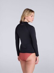 Animal Black Lillie Long Sleeve Quick Drying Rash Vest - Image 2 of 4